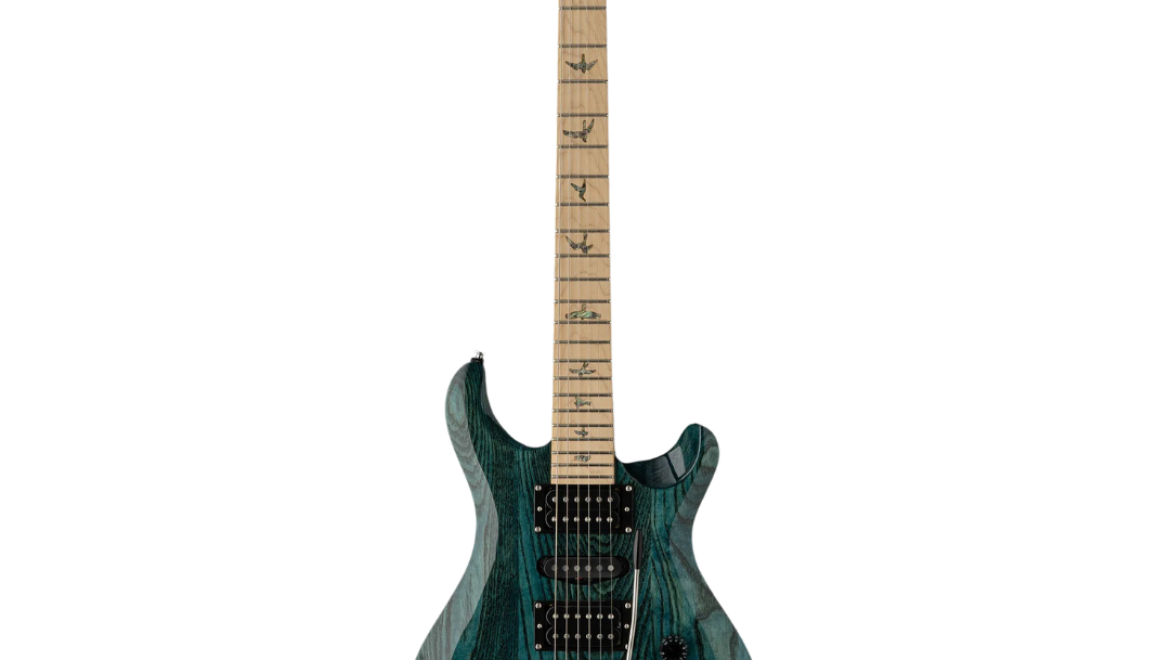 PRS SE Swamp Ash Special Electric Guitar Iri Blue Finish, PRS SE Gig Bag Included – SA22IB