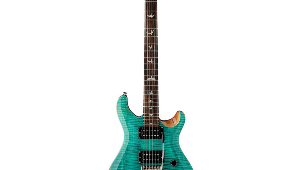 PRS SE CE 24 CE44TU Electri CE 24c Guitar Turquoise Finish