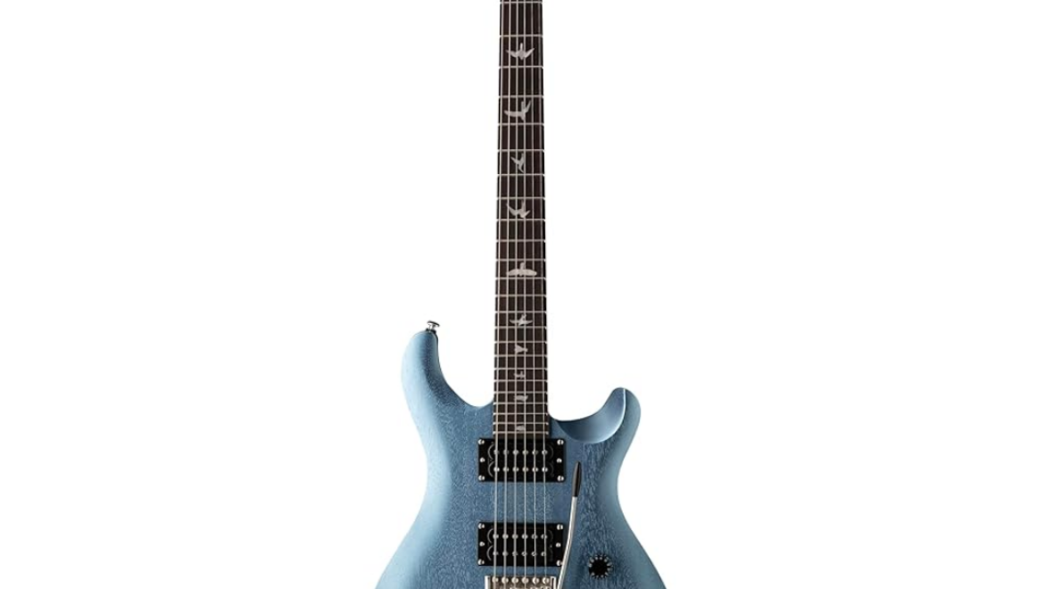 PRS SE CE 24 Standard CH44IN Satin Electric Guitar – Ice Blue Metallic