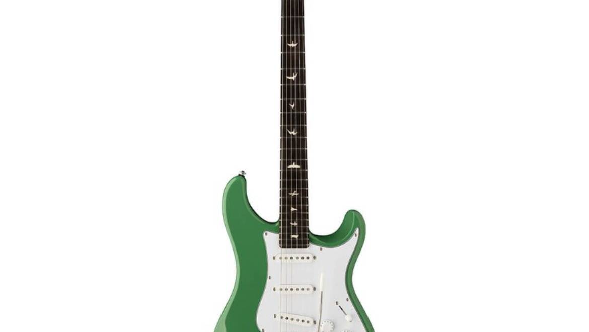 PRS SE Silver Sky John Mayer Signature Guitar Ever Green Finish – J2R4J