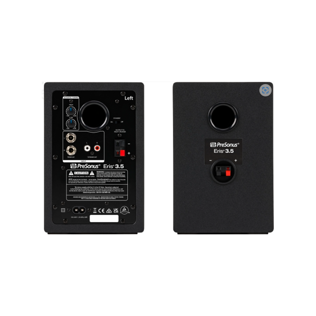 PreSonus Eris 3.5 2nd Gen 3.5inch Active Studio Monitors (Pair) Talentz