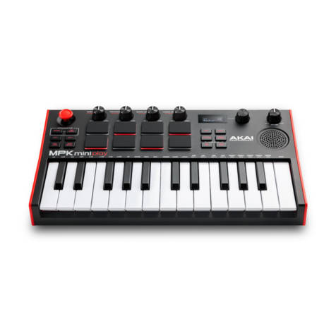 Professional MPK Mini Play 25-key Portable Keyboard MIDI Controller