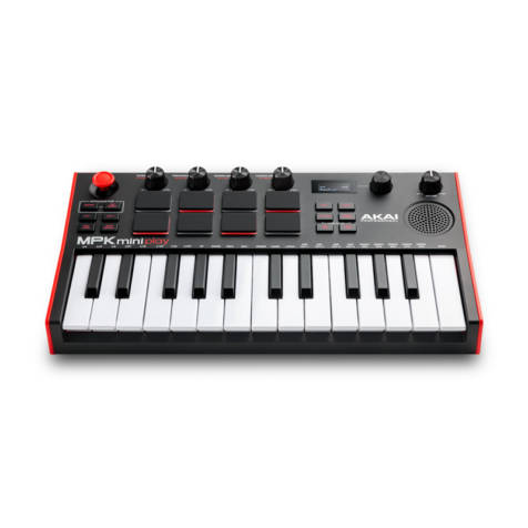 Professional MPK Mini Play 25-key Portable Keyboard MIDI Controller