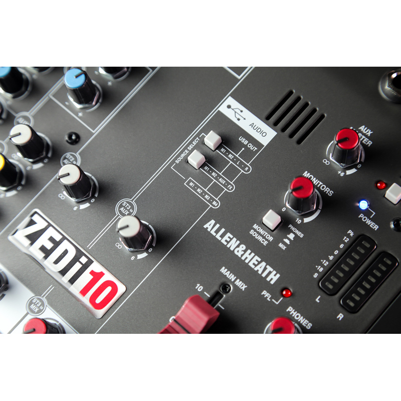 Mixer　with　USB　Audio　Interface　Talentz　Allen　ZEDi-10　Heath　10-channel