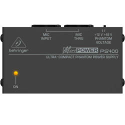 Behringer MicroPower PS400 Phantom Power Supply