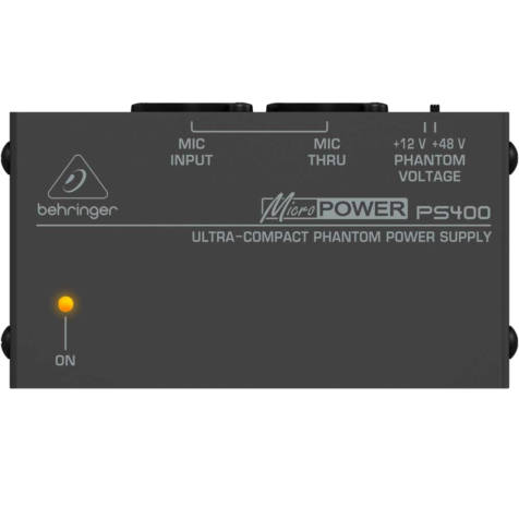 Behringer MicroPower PS400 Phantom Power Supply