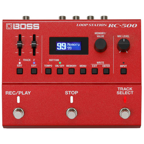 Boss RC-500 Loop Station Compact Phrase Recorder Pedal