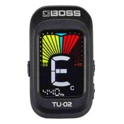 Boss TU-02 Clip-on Tuner with High Contract Color Display