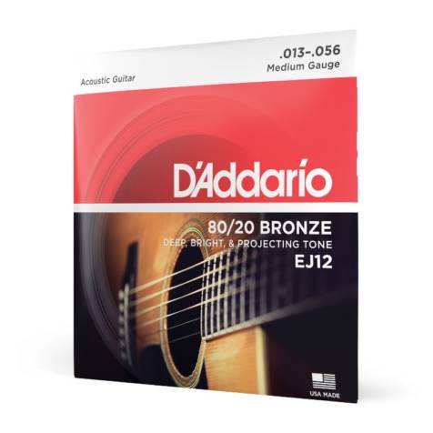 D'Addario EJ12 Strings > Guitar Strings Oman