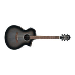 Ibanez AEWC11-TCB AEWC Electro Acoustic Guitar -Trans Charcoal