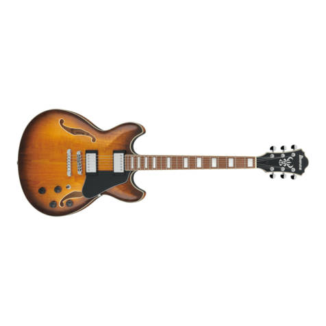 Ibanez Artcore AS73 Semi-Hollow Body Electric Guitar (Tobacco Brown)