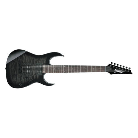 Ibanez Electric GIO Guitar GRG7221QA-TKS [Transparent Black SunBurst]