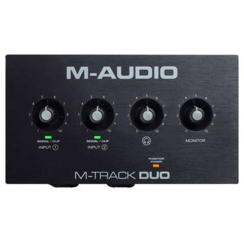 M-Audio M-Track Duo USB Audio Interface