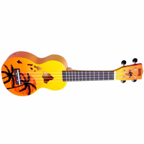 orange ukulele