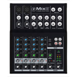 Mackie Mix8 8-Channel Compact Mixer