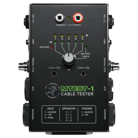 Mackie Cable Tester MTest-1