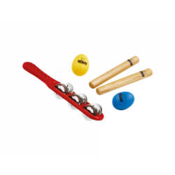 Nino Percussion NINOSET2 Collection Children's Instrument Set [5 Pieces]