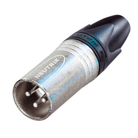 Neutrik 3 Pin XLR Male Connector NC3MXX