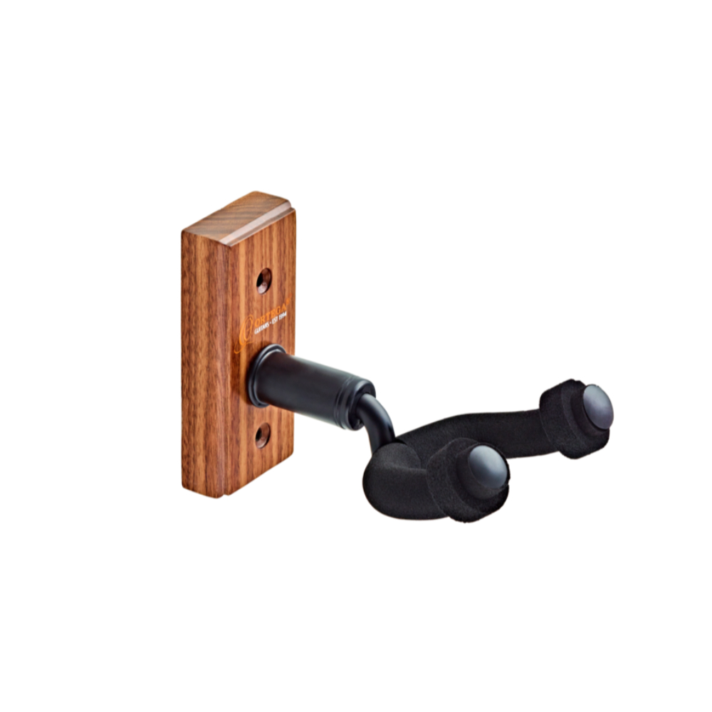 Ortega Guitar Wall Hanger Straight Walnut Wood Base OGH1WN Talentz
