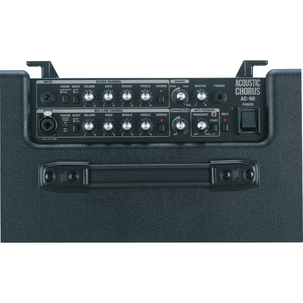 Roland Acoustic Chorus Guitar Amplifier with carry case AC 90