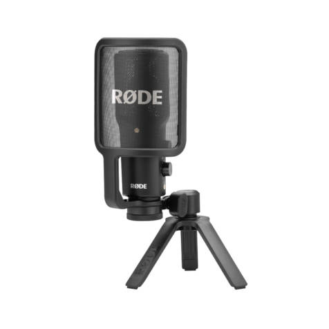 Rode NT-USB Versatile Studio-Quality USB Condenser Microphone with Stand & Pop Filter