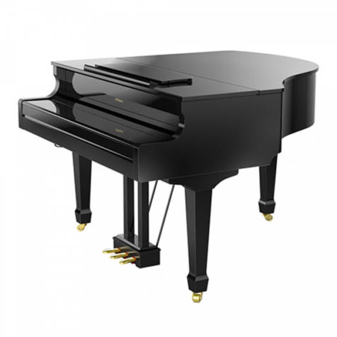 Roland GP609-PEL Mini Grand Piano (Polished Ebony)