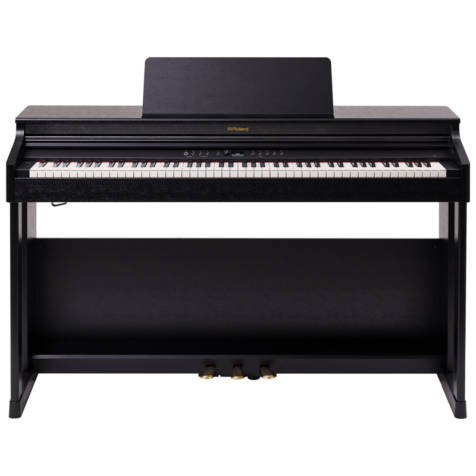 Roland RP701-CB Digital Piano - Contemporary Black Finish with BT