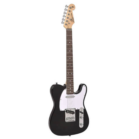 SX ED2-BK Electric Guitar (Black) with Bag