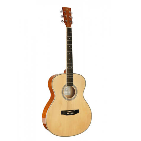 SX SO104 Acoustic Guitar "000" Shape (Natural)