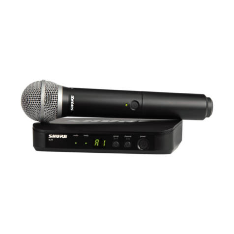 Shure BLX24/PG58 Wireless Handheld Microphone System