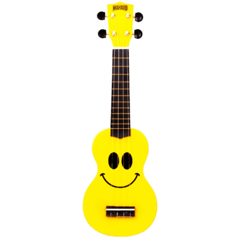 smile yellow ukulele