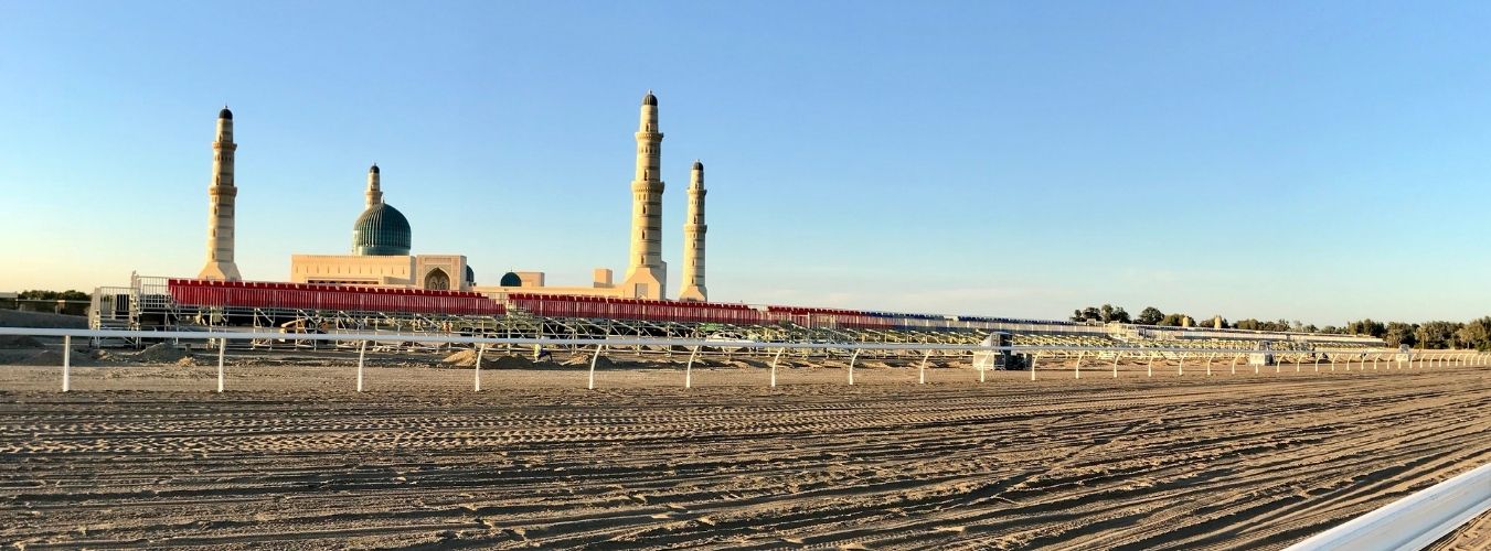 Sohar Racetrack barriers & Grandstand seating