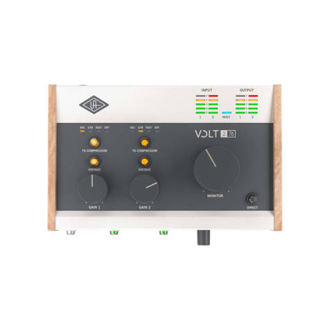 Universal Audio Volt 276 USB-C Audio Interface 2x2 with MIDI & built-in Compressor