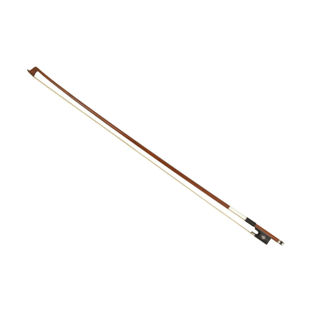 Valencia 4/4 Violin Bow VBW100/O/S Octagonal Stick, Silver Plated Wire