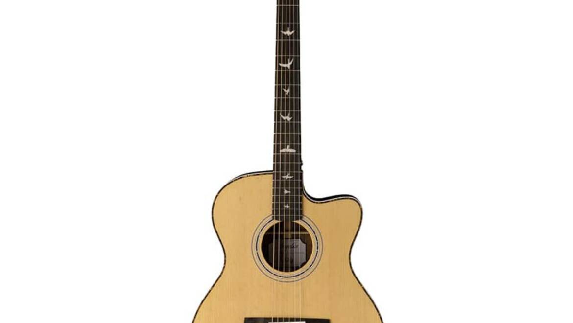 PRS SE Angelus A40E Acoustic-Electric Guitar, Tobacco Sunburst Finish, PRS Hardshell Case Included