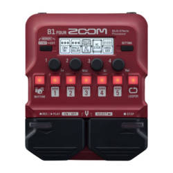 Zoom B1X FOUR Bass Guitar Effects Pedal