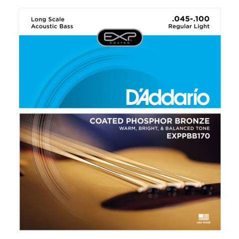 D'AddarioEXPPBB170Acoustic Bass Guitar Strings